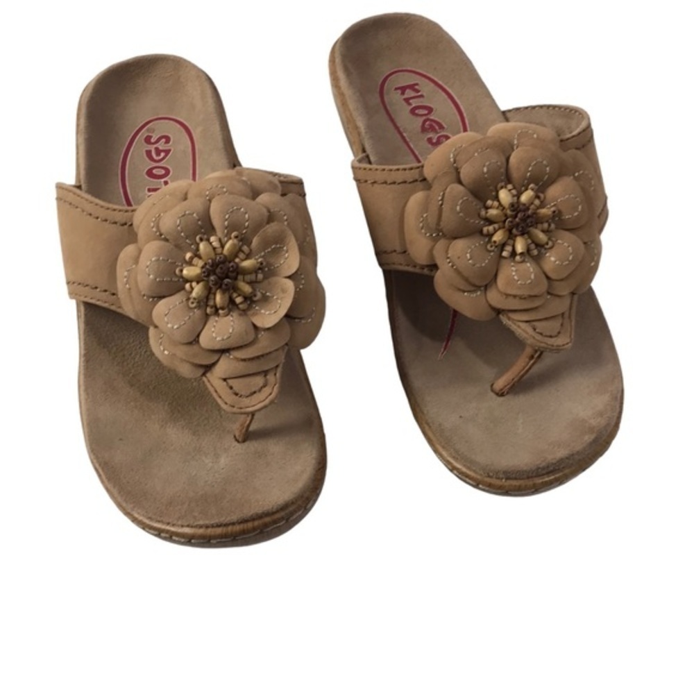 Klogs Moss Aloha Sandals Size 7